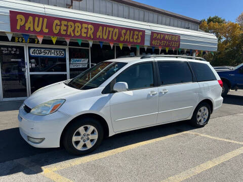 2004 Toyota Sienna for sale at Paul Gerber Auto Sales in Omaha NE