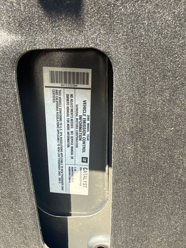 2008 Saturn SKY Red Line