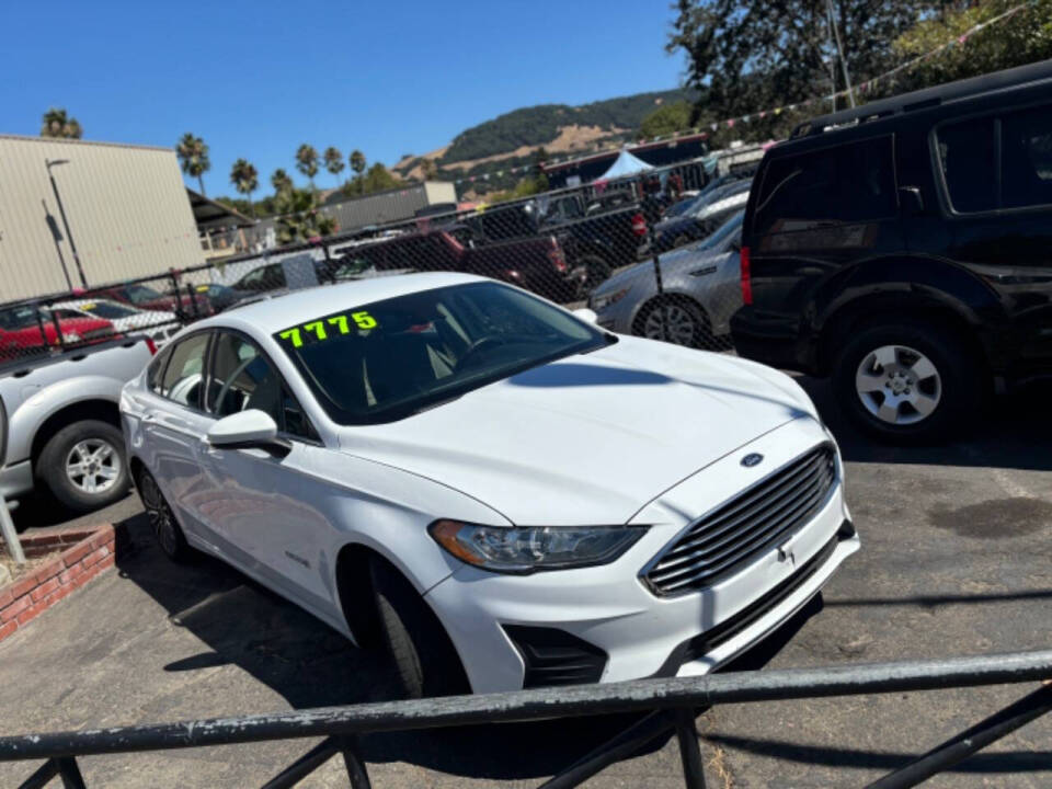 2019 Ford Fusion Hybrid for sale at Autosports in Santa Rosa, CA