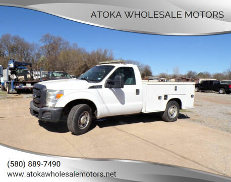 2015 Ford F-250 Super Duty for sale at ATOKA WHOLESALE MOTORS in Atoka OK