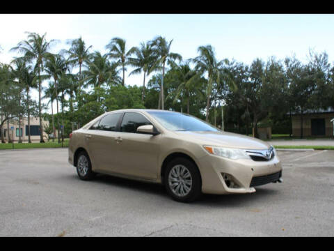 2012 Toyota Camry for sale at Energy Auto Sales in Wilton Manors FL