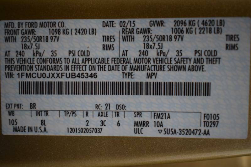 2015 Ford Escape Titanium