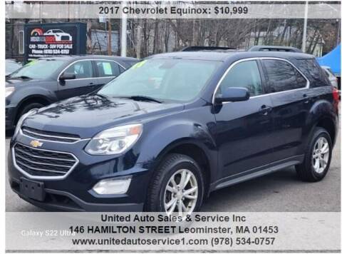 2017 Chevrolet Equinox for sale at United Auto Sales & Service Inc in Leominster MA