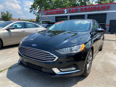 2017 Ford Fusion for sale at NUMBER 1 CAR COMPANY in Detroit MI