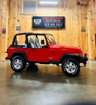 1994 Jeep Wrangler for sale at Boone NC Jeeps-High Country Auto Sales in Boone NC