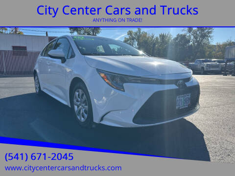 2020 Toyota Corolla for sale at City Center Cars and Trucks in Roseburg OR