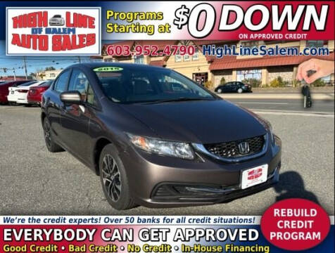 2015 Honda Civic for sale at High Line Auto Sales of Salem in Salem NH