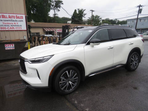 2023 Infiniti QX60 for sale at Saw Mill Auto in Yonkers NY