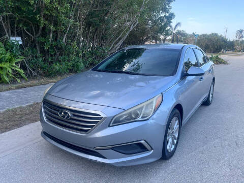 2016 Hyundai Sonata for sale at L G AUTO SALES in Boynton Beach FL