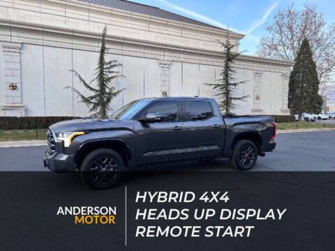 2024 Toyota Tundra for sale at Anderson Motor in Salt Lake City UT