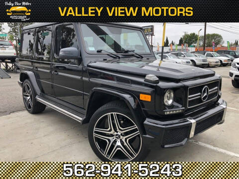 2003 Mercedes-Benz G-Class for sale at Valley View Motors in Whittier CA