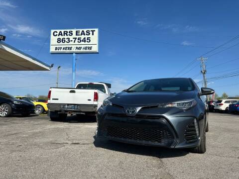 2017 Toyota Corolla for sale at Cars East in Columbus OH