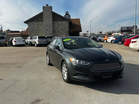 2016 Ford Fusion for sale at A & B Auto Sales LLC in Lincoln NE