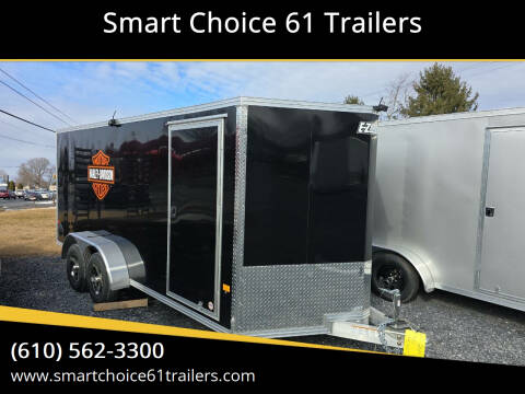 2025 EZ Hauler 7x16 7K  Enclosed for sale at Smart Choice 61 Trailers - EZ Hauler Trailers in Shoemakersville PA