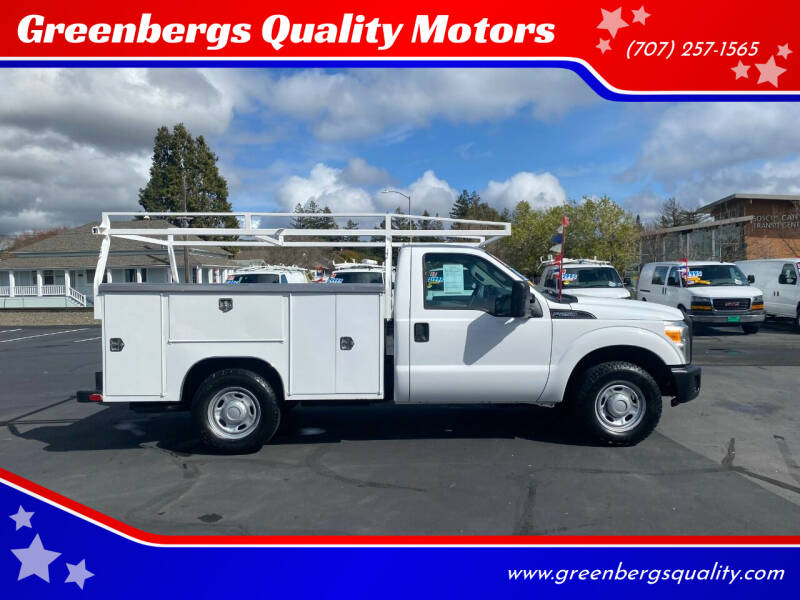 2011 Ford F-250 Super Duty for sale at Greenbergs Quality Motors in Napa CA