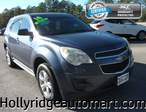 2014 Chevrolet Equinox for sale at Holly Ridge Auto Mart in Holly Ridge NC
