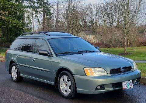 2003 Subaru Legacy for sale at CLEAR CHOICE AUTOMOTIVE in Milwaukie OR