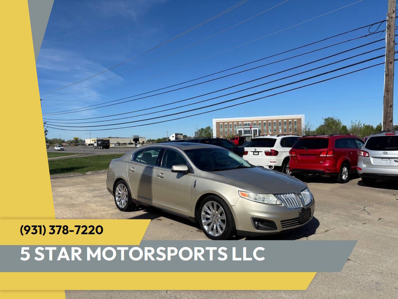 Gold 2011 Lincoln MKS Base 4dr Sedan 1