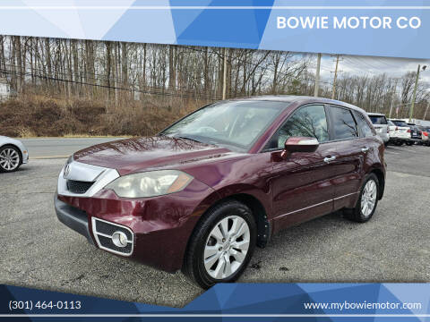 2011 Acura RDX for sale at Bowie Motor Co in Bowie MD