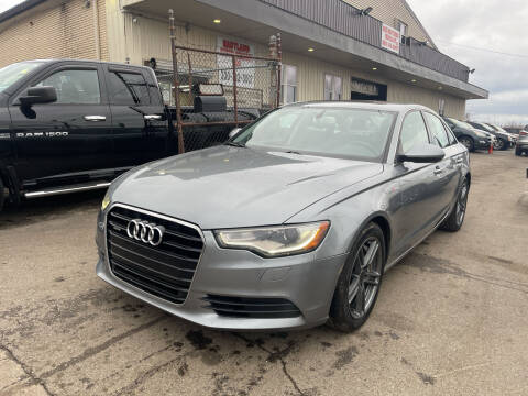 2013 Audi A6 for sale at Six Brothers Mega Lot in Youngstown OH