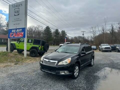 2011 Subaru Outback for sale at Motors 46 in Belvidere NJ