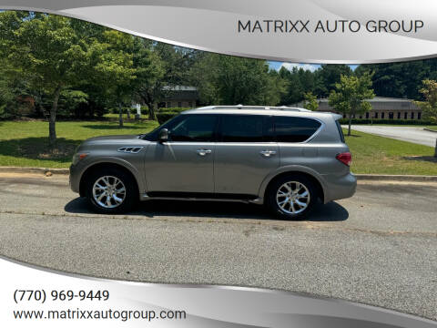 2011 Infiniti QX56 for sale at MATRIXX AUTO GROUP in Union City GA