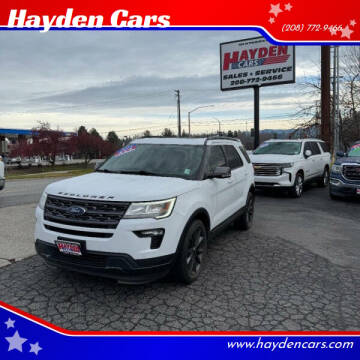 2018 Ford Explorer for sale at Hayden Cars in Coeur D Alene ID