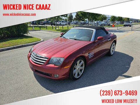 2005 Chrysler Crossfire for sale at WICKED NICE CAAAZ in Cape Coral FL