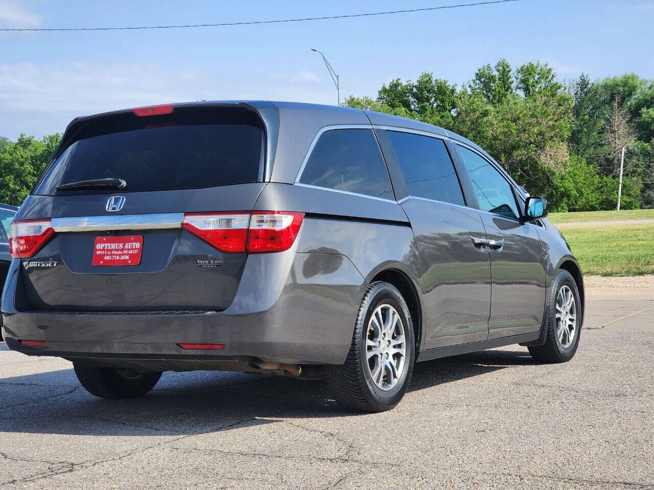 2013 Honda Odyssey for sale at Optimus Auto in Omaha, NE