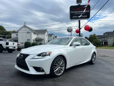 2014 Lexus IS 250 for sale at Passariello's Auto Sales LLC in Old Forge PA