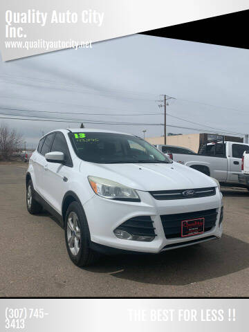 2013 Ford Escape for sale at Quality Auto City Inc. in Laramie WY