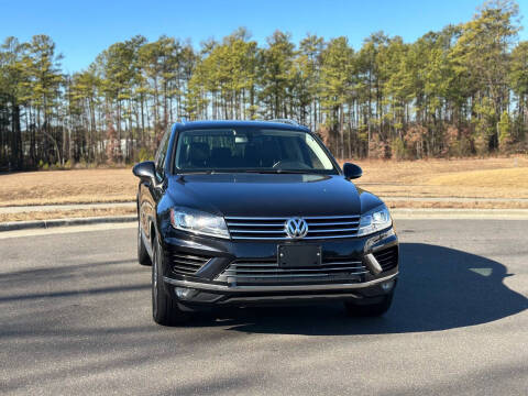 2015 Volkswagen Touareg for sale at Carrera Autohaus Inc in Durham NC