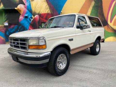 1995 Ford Bronco for sale at BIG BOY DIESELS in Fort Lauderdale FL
