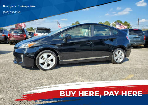 2015 Toyota Prius for sale at Rodgers Enterprises in North Charleston SC