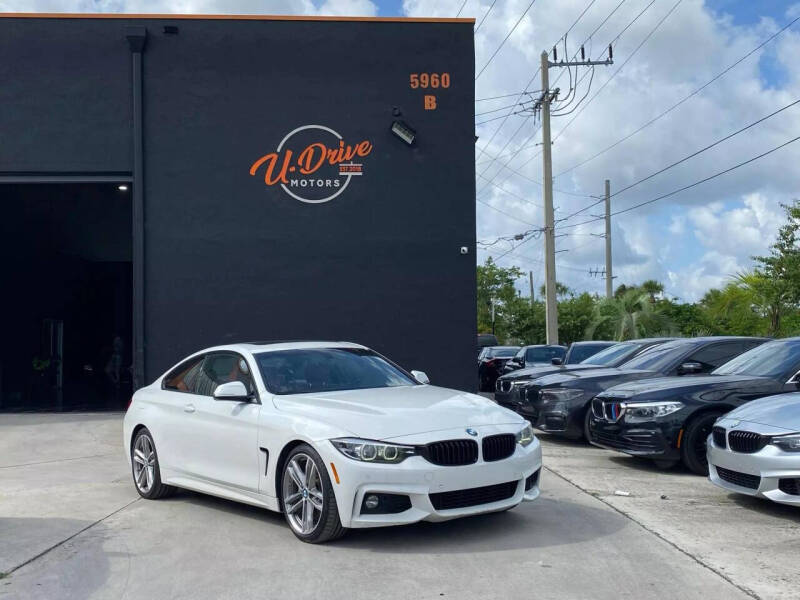 2019 BMW 4 Series for sale at U Drive Motors in Hollywood FL