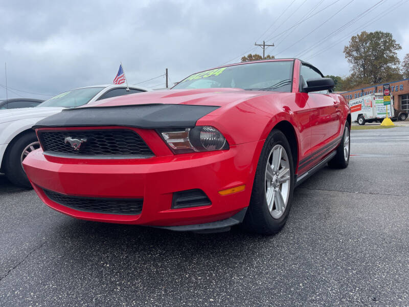 2010 Ford Mustang for sale at Wheel'n & Deal'n in Lenoir NC