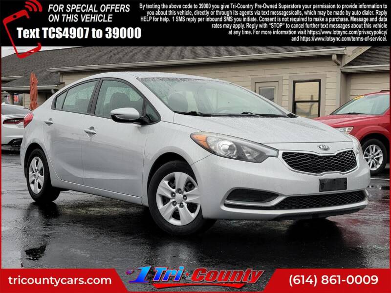 2016 Kia Forte for sale at Tri-County Pre-Owned Superstore in Reynoldsburg OH