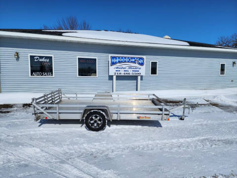 2018 BearTrack BTU76144S for sale at Dukes Auto Sales in Hawley MN