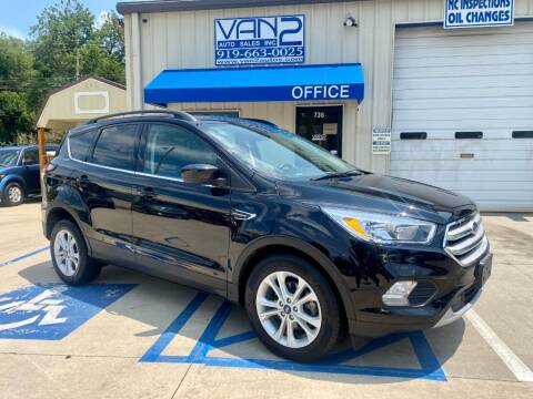 2018 Ford Escape for sale at Van 2 Auto Sales Inc in Siler City NC