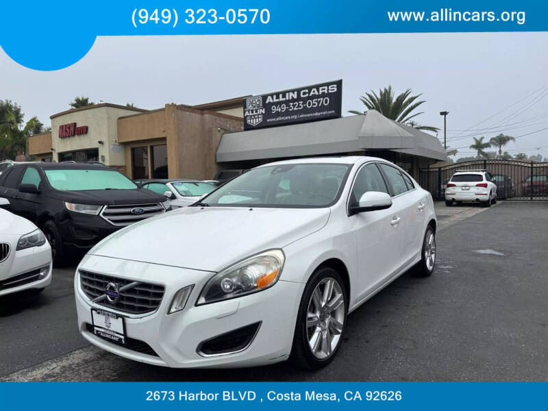 2011 Volvo S60 for sale at Allin Cars in Costa Mesa CA