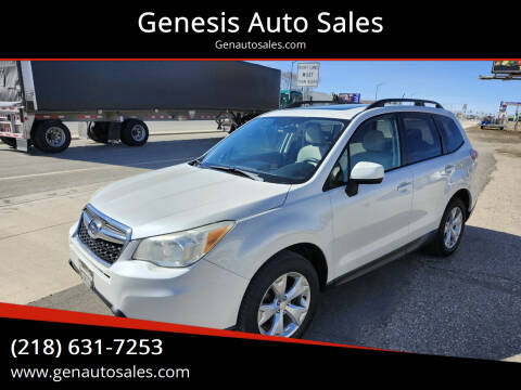 2014 Subaru Forester for sale at Genesis Auto Sales in Wadena MN