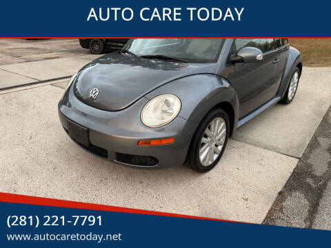 2008 Volkswagen New Beetle for sale at AUTO CARE TODAY in Spring TX