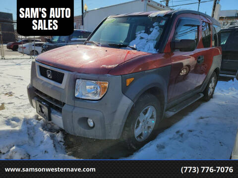 2003 Honda Element for sale at SAM'S AUTO SALES in Chicago IL