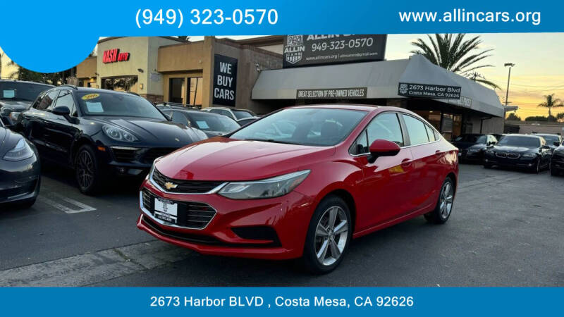 2017 Chevrolet Cruze LT Auto