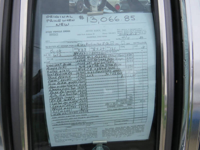 1981 Buick Electra Limited