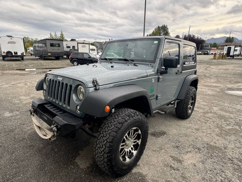 Used 2015 Jeep Wrangler Sport with VIN 1C4AJWAG7FL567636 for sale in Anchorage, AK