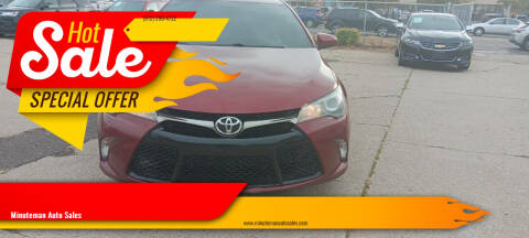 2016 Toyota Camry for sale at Minuteman Auto Sales in Saint Paul MN