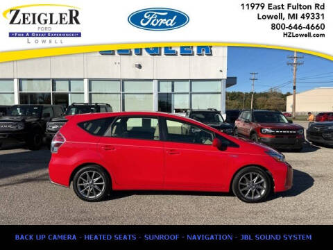 2015 Toyota Prius v for sale at Zeigler Ford of Plainwell in Plainwell MI