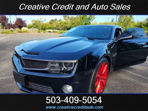 2010 Chevrolet Camaro for sale at Creative Credit & Auto Sales in Salem OR