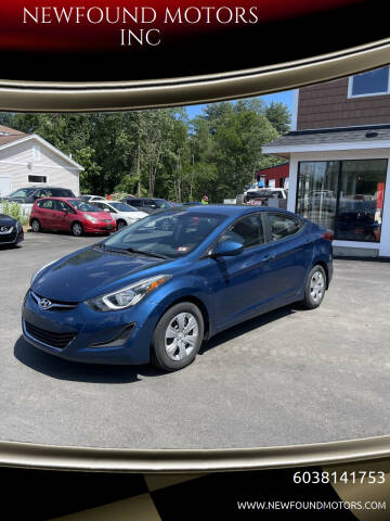 2016 Hyundai Elantra Value Edition